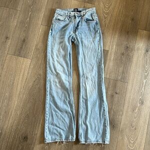 BDG 90’s bootcut jeans. Light blue color. Very cute on.